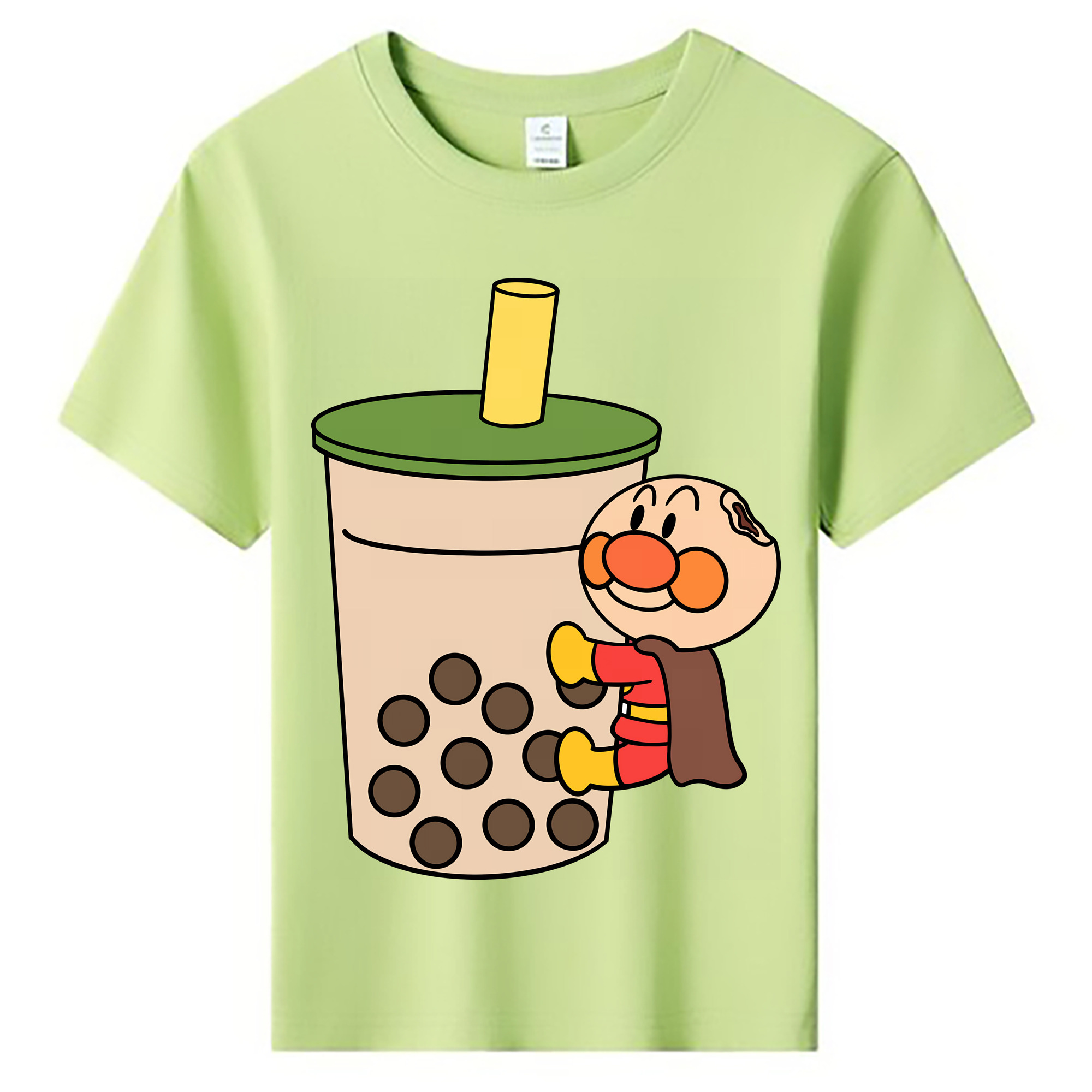 （画像用） アンパンマン Anpanman 綿100％キッズTシャツ（フロントプリント）